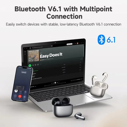 Edifier Evobuds True Wireless Earbuds Bluetooth Earphone with AI Voice Bluetooth 6.1 Hi-Res IP54 Translation Noise Cancelling