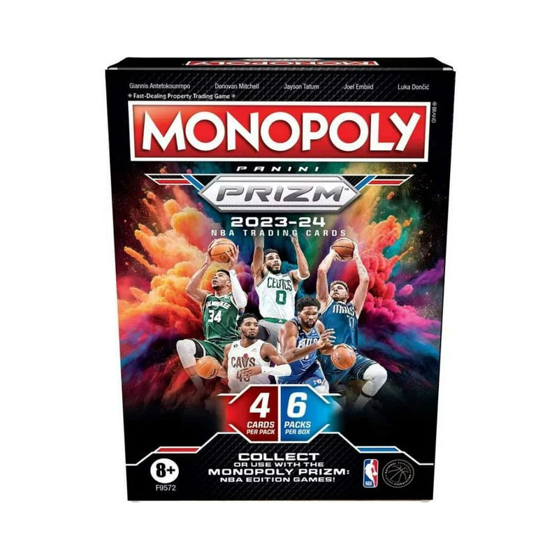 Panini Limited Monopoly Edition Prizm NBA Pack Set 2024-25 Season & Legends Trading Cards Collection Basketball Collectible Gift