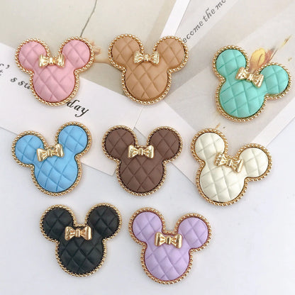 New spray paint Cartoon Doll diy ornament accessories candy color phone case beauty material hole shoes