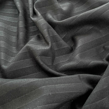 High Quality Striped Embossed Fitted Sheet 1Pc- Microfiber Soft Touch,Breathable Wrinkle Free Anti-Slip, Solid Color Multi-Sizes