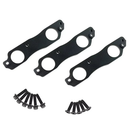 Sleek Black Aluminum Coil Pack Brackets for Toyota 1JZ/2JZ (VVTI/Non-VVTI) & Nissan R35 GTR