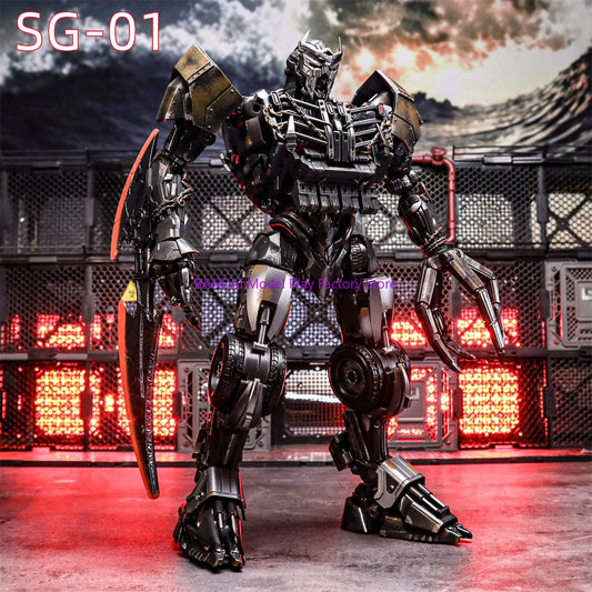 In Stock Transformation SG01 SG-01 Scourge Enlarge The Repair Version DLX Ratio Action Figure Robot Toys