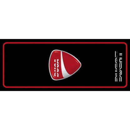 Crystal Velvet Motorcycle Display Carpet Racing Electric Vehicle Mat Garage Anti-slip Floor Decoration Customized Parking Rug