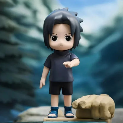 POP MART Naruto Shippuden Childhood Series Mystery Box Genuine Blind Box Guess Toys Bag Ornament Figurines Home Decor Desktop