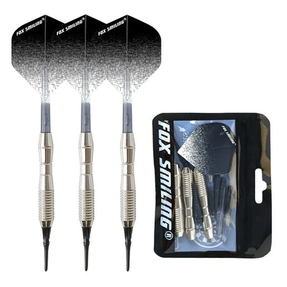 Fox Smiling 3PCS 18g Soft Darts With Nylon Darts Tips And Shafts