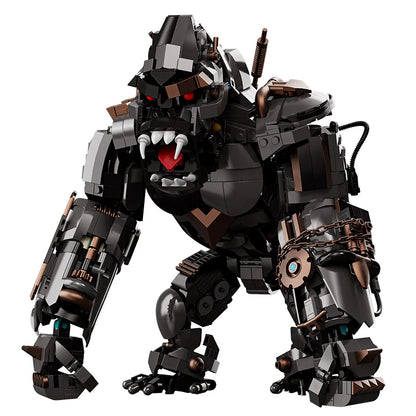 Cyber Mecha Gorilla MOC Building Blocks Giant Robotic Ape Titan Model Kit Mechanical Bricks Toys Gifts Adult Kids Boys 1414pcs