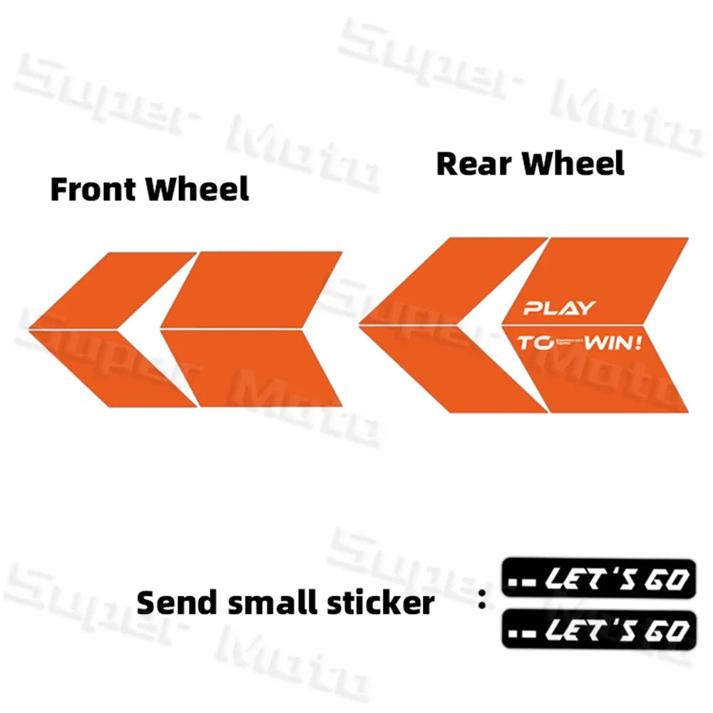 For 150nk150NK NK150 250NK 250SR 450NK 450SR 800NK Arrow Wheel Hub Stickers Accessories Rim Decoration Protection Decals