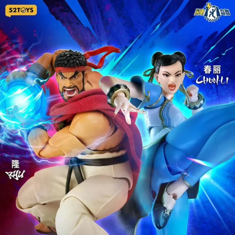52TOYS 1/12 Street Fighter 6 Ryu & Chun-Li