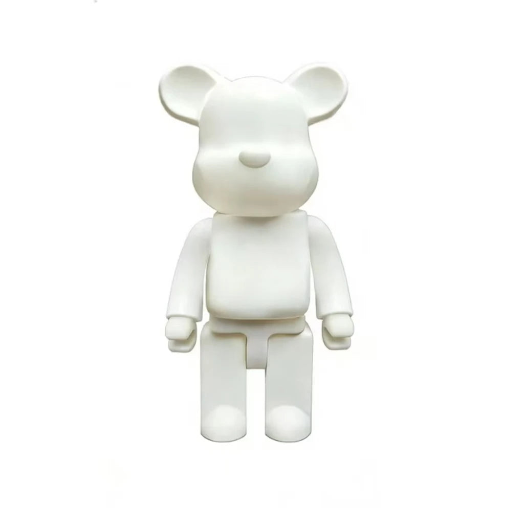 28cm Bear Statue Paint Block Bear Decor Desktop Ornaments Living Room Bear Floor Sculpture Home Decoration Kids Birthday Gifts