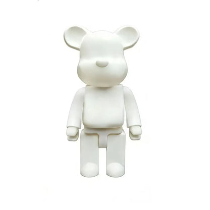 28cm Bear Statue Paint Block Bear Decor Desktop Ornaments Living Room Bear Floor Sculpture Home Decoration Kids Birthday Gifts