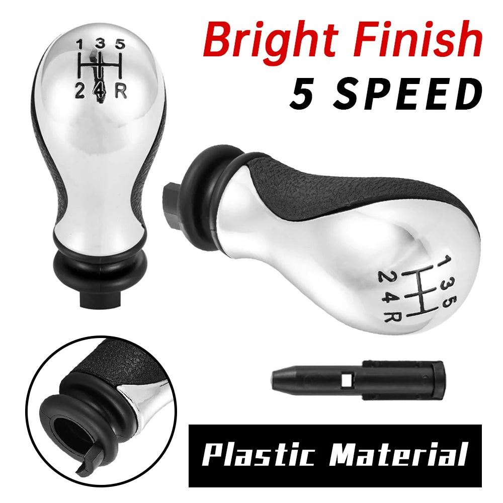 High-quality Gear Shift Knob Lever Shifter Head Replacement Fits For Citroen C5 2001-2008 Xsara Picasso 1999-2008  Interior