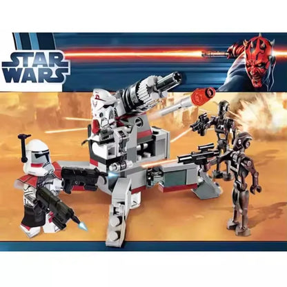 Limited Edition Star Wars Elite Clone Troop and Assault Robot 9488 with Mannequin Boy Assembled Model