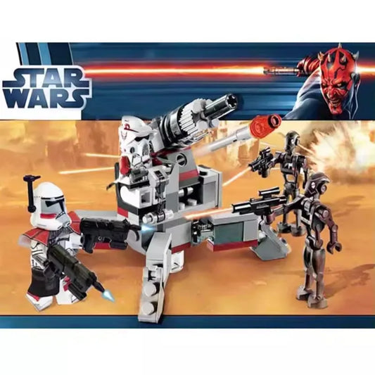 Limited Edition Star Wars Elite Clone Troop and Assault Robot 9488 with Mannequin Boy Assembled Model