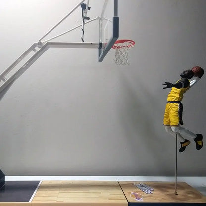 McFarlane NBA Basketball Stand / 2K19 LeBron / 17th Generation Trophy Kobe / Jordan's Last Shot Action Figure