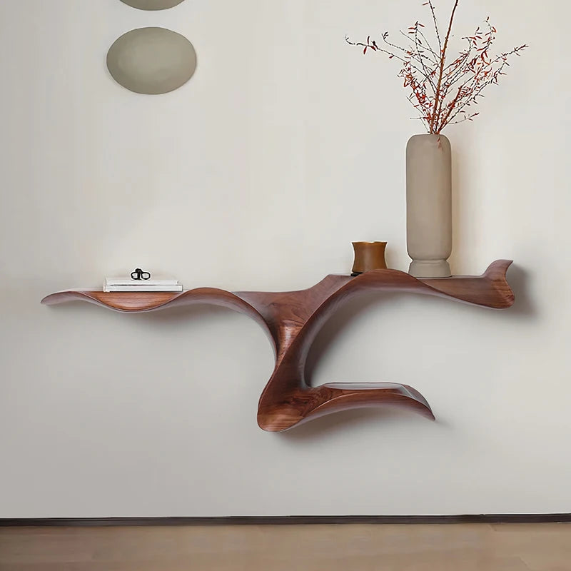 Unique Aesthetic Console Table Neutral Minimalist Trendy Porch Console Table Cool Eclectic Mesa Salón Centro Hallway Furniture
