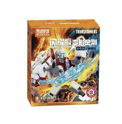 Blokees Transformers Shining 04 & 05 Eternal Rivalry Blind Box Assembled Model Kit Optimus Megatron Collectible Figurine Desk