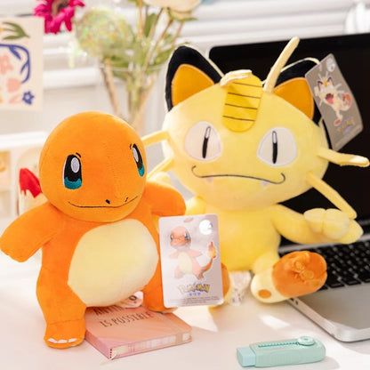Newest Pokemon Collection Plush Kawaii Pikauchu Scorbunny Sprigatito Gengar Stuffed Doll Charizard Lapras Xmas Toys Gifts