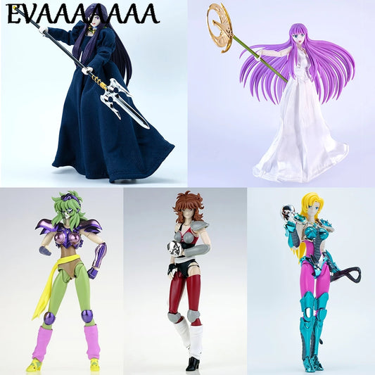 GoodTony Saint Seiya Myth Cloth EX Pandora June Athena Marin Shaina Saints Knights of the Zodiac Figure Collection Model Toy