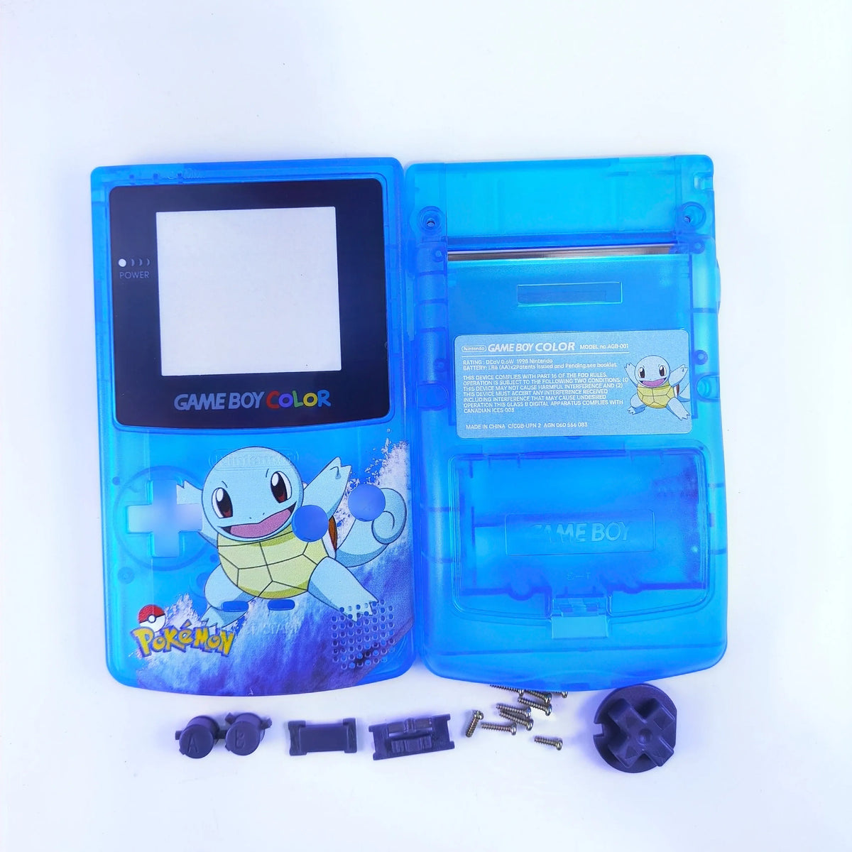 Gameboy Color Shell Gbc Shells Pok É Mon Theme Limited Edition Replacement Shells Game Periphery Accessories Boy Holiday Gifts
