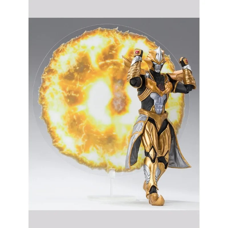 BANDAI SHF Absolute Tartarus "Golden Man" Ultraman The Destined Crossroad Anime Action Figure Collectible Gift Desktop Decor