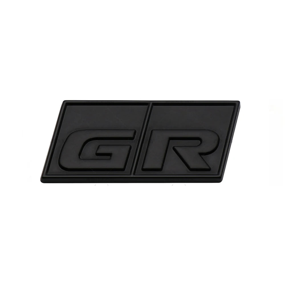 3D Metal Car Sticker Labeling Emblem Badge Decals For Toyota GR Sport C-HR RAV4 Corolla Yaris Camry Prado Prius Auto Accessories