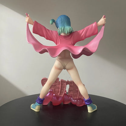 25cm Dragon Ball Action Figures Bulma Gk Statue Decorative Figures Collection