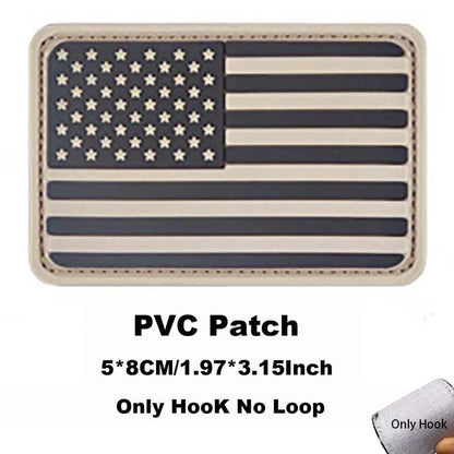 Russia,Poland,Germany,Italy,Spain,France Flags Emblem Military Backpack Badge,3D PVC Rubber Applique Tactical Patches with Hook
