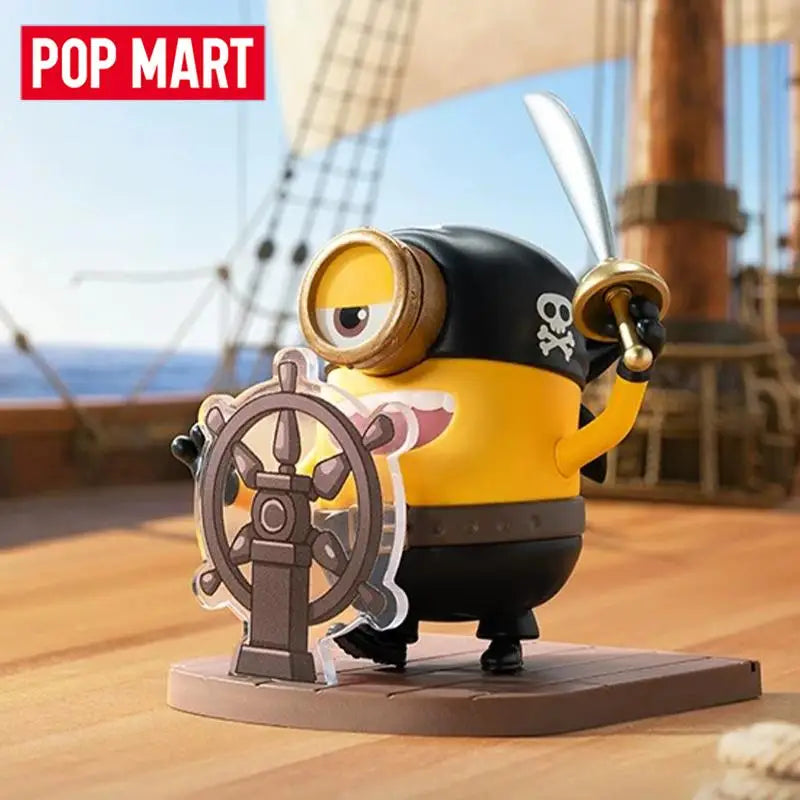 POP MART ILLUMINATION'S Minions Monsters Series Genuine Blind Box Toys Mystery Box Cute Models Anime Action Figur Gift