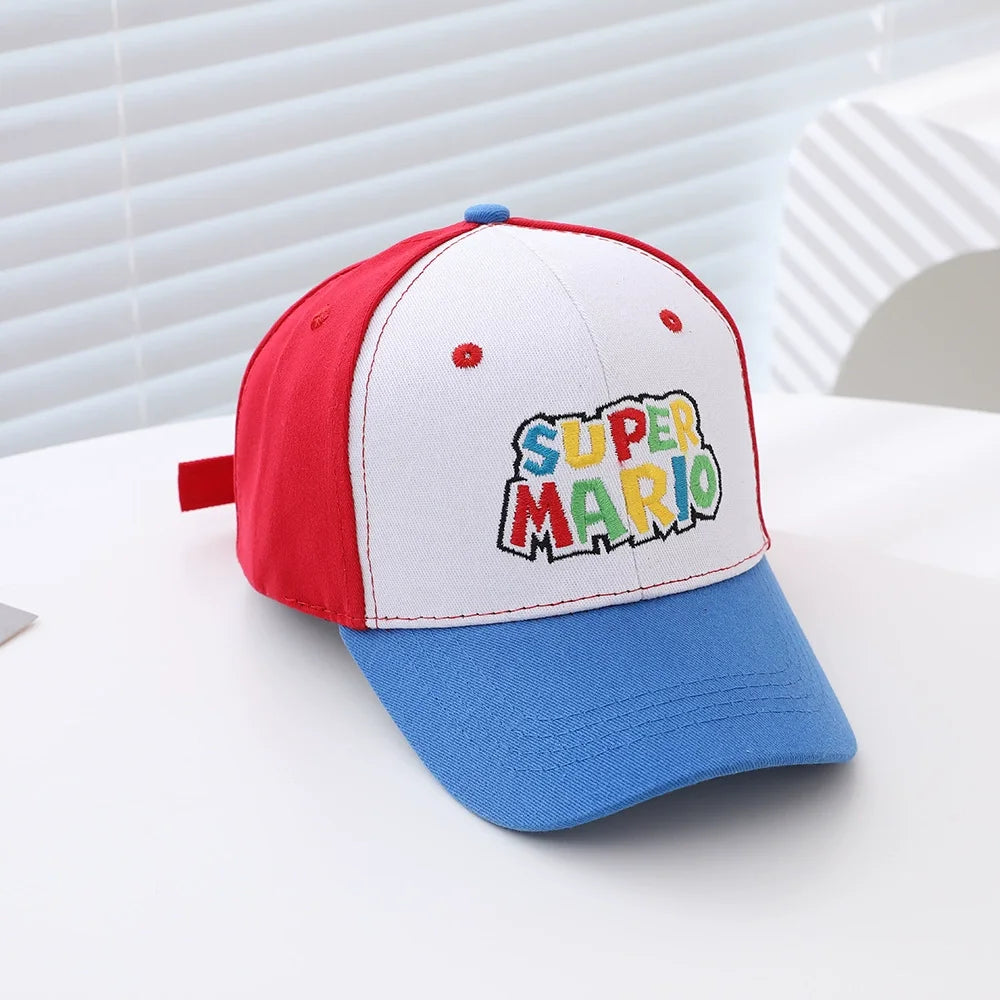New Mushroom Yoshi Classic Character Baseball Cap Game Merchandise Unisex Adjustable Size Color Blocking Casual Fashion Gift