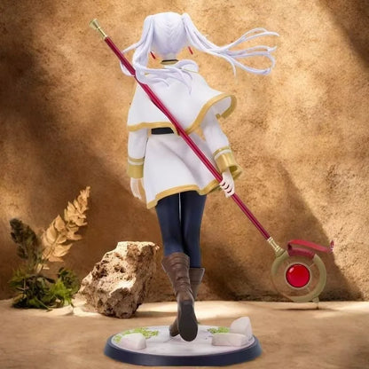 25cm Frieren: Beyond Journey'S End Frieren Standing Position Anime Figure Model Statue Fans Collection Desktop Ornament Toys