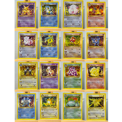 FO PTCG7-003 Tcg proxy PKM Cards hitmonlee zapdos Rare Collection Battle Toys Gifts for Hobbies home play