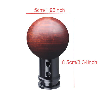 Car solid wood shift knob, manual gearshift lever knob, rosewood shift knob, 5/6-speed wooden knob, universal car handle