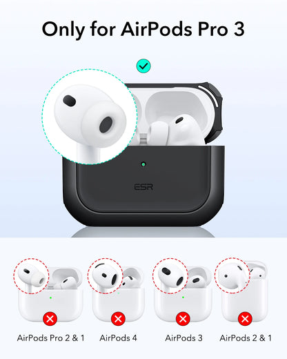 ESR for AirPods Pro 3 Case (2025) Compatible with Airpods Pro 3rd Generation Earphone Case Powerful Drop Protection Cover