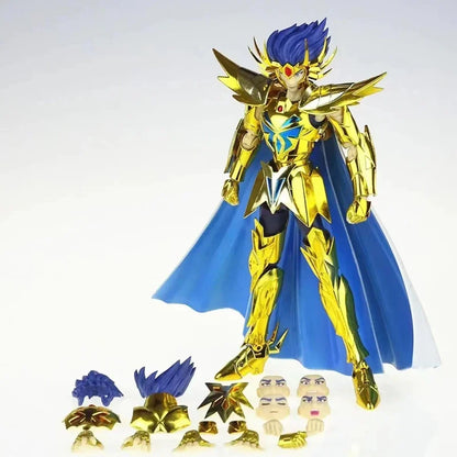 CS Model Saint Seiya Myth Cloth EX Cancer Deathmask/Death Mask 24K/OCE Gold Knights of the Zodiac Action Figure In Stock