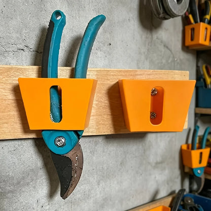 Garden Scissors Display Storage Rack Wall Mount Holder Practical Organizer For Home Backyard Shed Gardening Tools