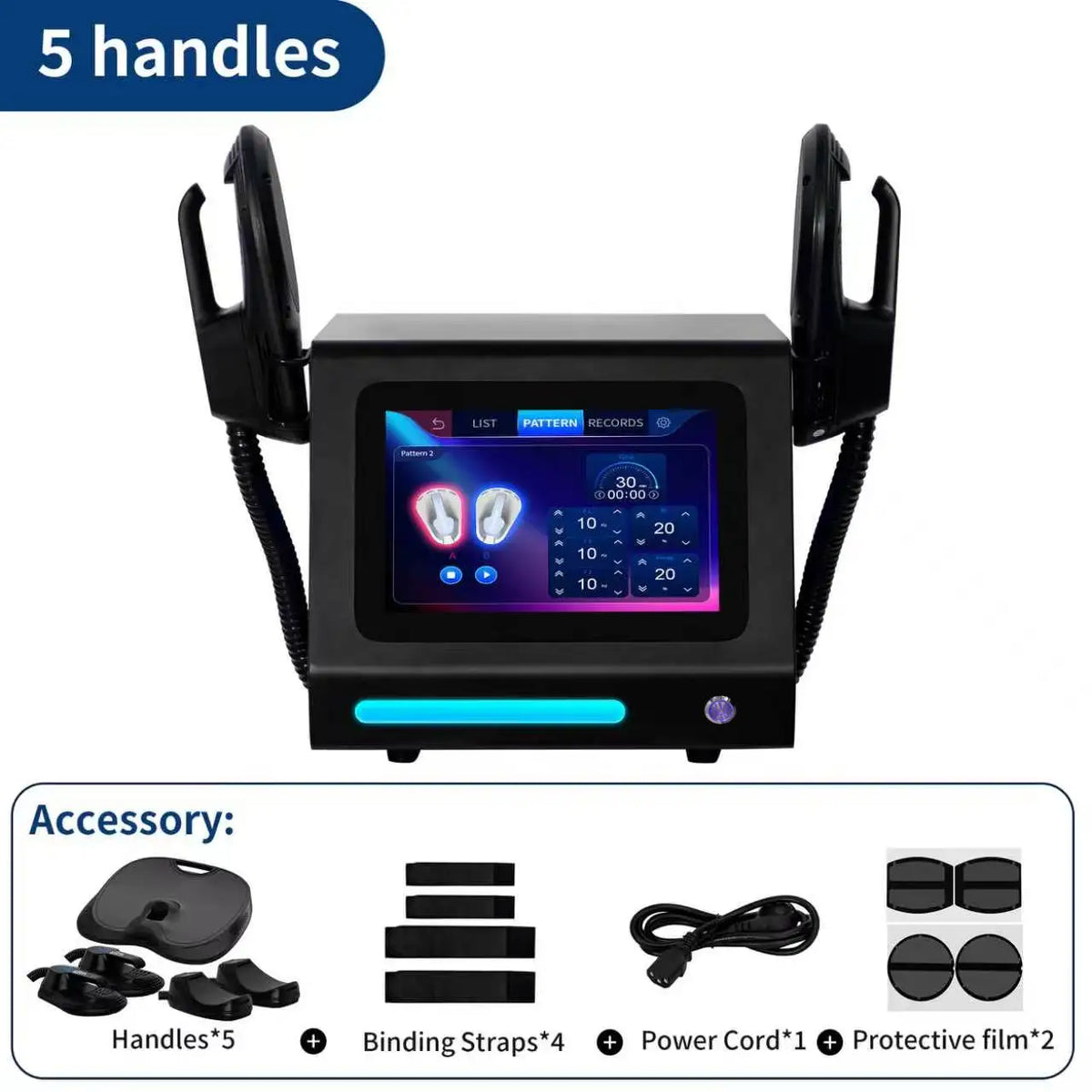 HI‑EMT Electromagnetic Muscle Stimulator MYOslim Machine Body Sculpt Butt Lifting Skin Tightening Beauty Device