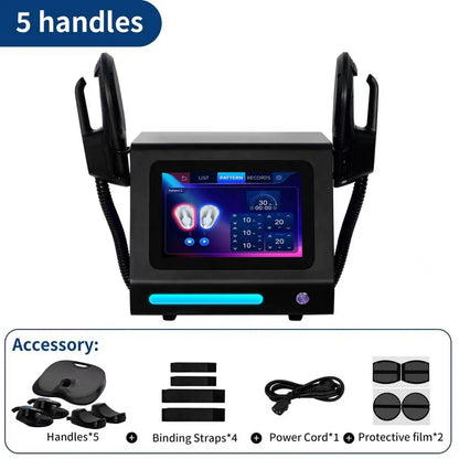 HI‑EMT Electromagnetic Muscle Stimulator MYOslim Machine Body Sculpt Butt Lifting Skin Tightening Beauty Device