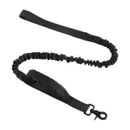 Dog Running Waist Leash Nylon Pet Leash with Waist Bag Retractable Elastic Belt Dog Traction Rope Reflective Belt Buckle