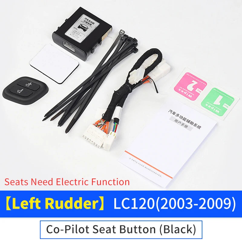 Co-Pilot Seat Button Module for Toyota Land Cruiser Prado 120 LC120 Fj120 2003-2009 2008 Tuning Interior Decoration Accessories