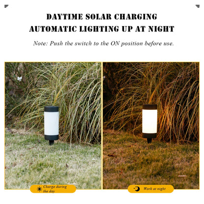 4pcs Outdoors Led Solar Garden Light Solar Power Lawn Light Street Lighting For Garden Decoration Solar Powered Path Lights
