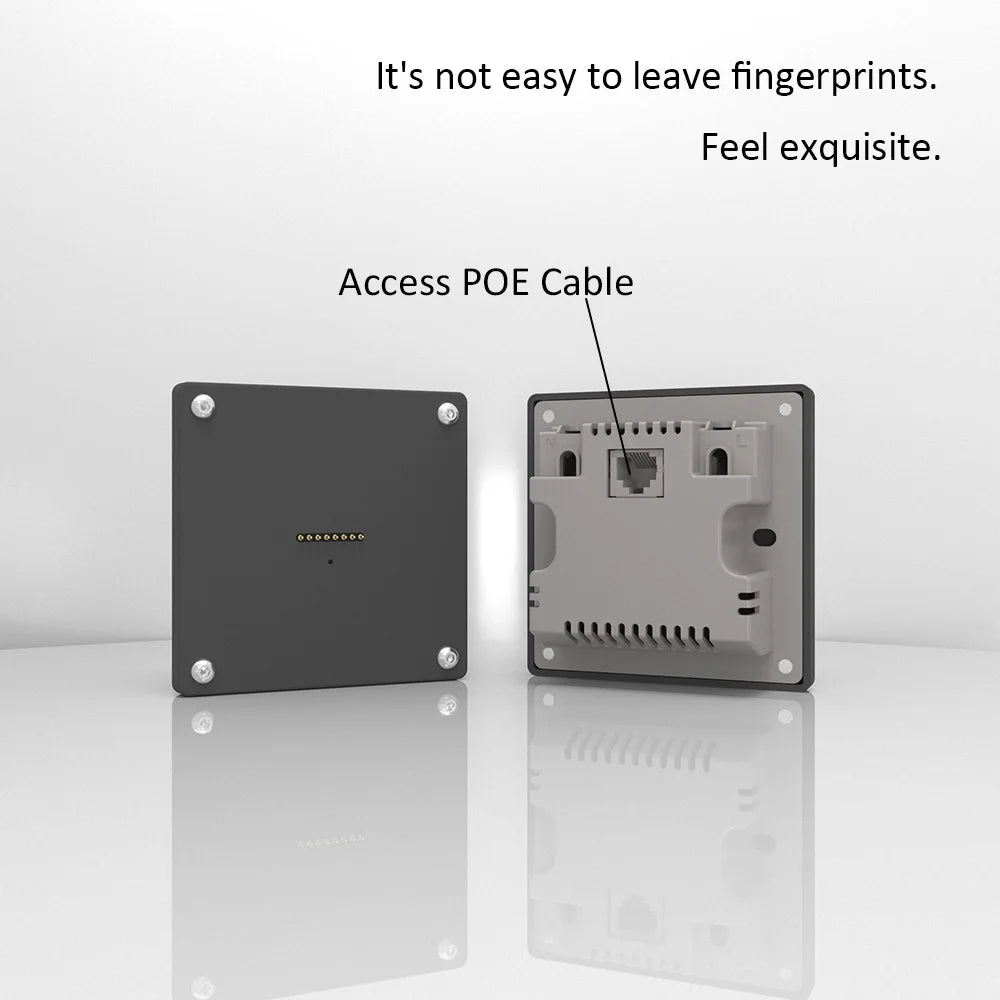 Zilvex POE Magnetic Wall Mount Charger for iPad Pro/Air/Mini 8.3-11-13in Base + Case Kit Smart Home Tablet stand POE Powered
