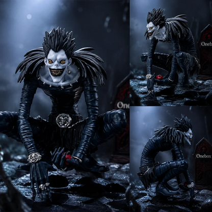 1pc 16cm/6.3in Death Note Ryuk Figure Shinigami Anime PVC Statue Collectible Model Desktop Ornament Car Decoration Gift.