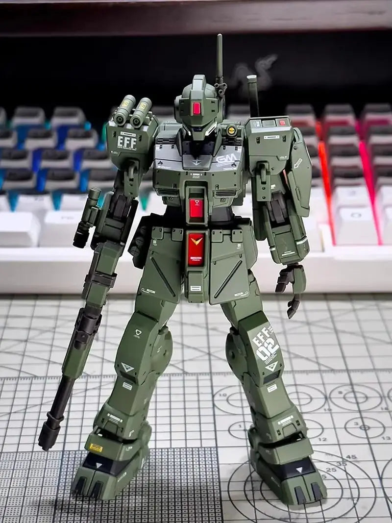 XFS HG Rgm-79s Gm Spartan 1/144 Scale Assembly Model Kit Action Figure Decorative Plastic Hobby Doll Toys Collect ornament Gifts