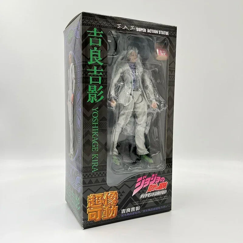 30cm JoJo's Bizarre Adventure Joseph Joestar Anime Figure Jojo no Kimyou na Bouken Jotaro Kujo Action Figure Model Doll Toy Gift