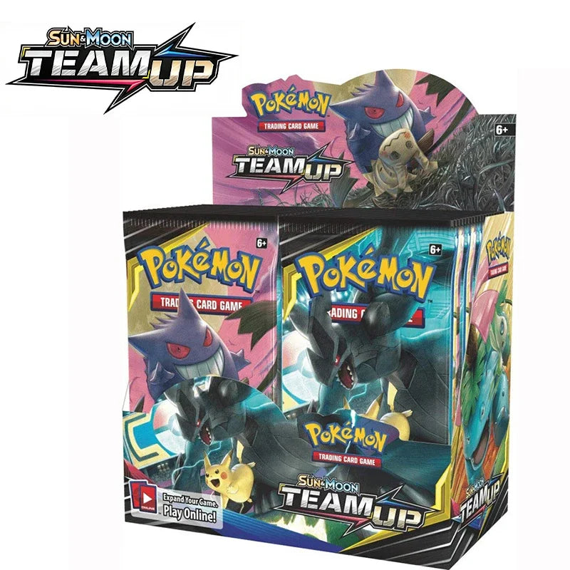 Pokemon 360Pcs TCG SUN&MOON HIDDEN FATES Full Series Booster Bundle English Edition Trading Cards Anime Collection Card