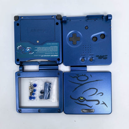 For GBA Game Boy Advance Sp Replacement Shell Custom Printed Housing For Retro Game Console Repair Super Mario Limited Edition