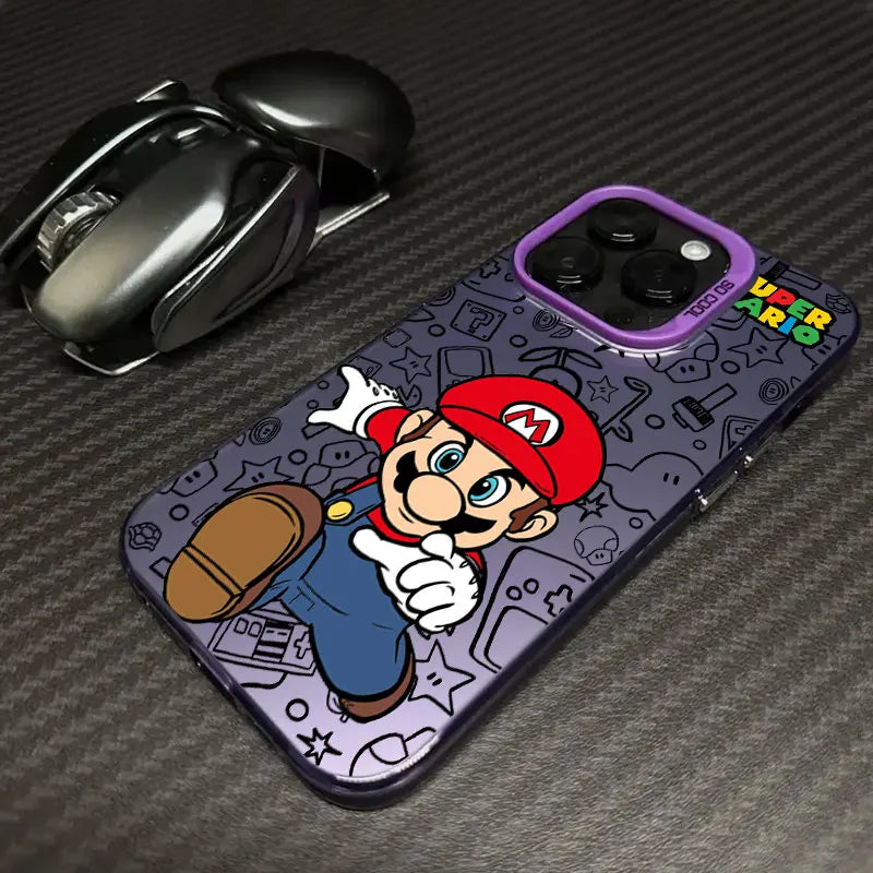 Super-Classic-M-Marios Phone Case For iPhone 13 14 15 16 17 Pro Max Plus 16e 17E 17 Air 11 12 18 Pro Shockproof Funda Back Cover