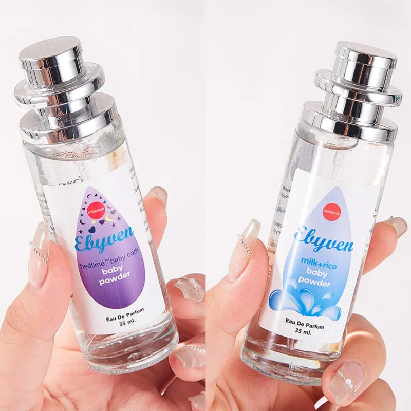 Baby Powder Milky Scent Vanilla Perfume Spray,Floral Fruity Women Eau De Parfum,Girl Student Citrus Musk Light Fragrance Mist