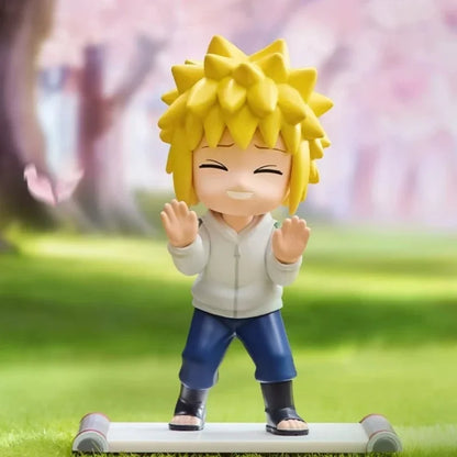 POPMART Naruto Shippuden Childhood Series Blind Box Toys Mystery Box Mistery Caixa Action Figure Genuine Original Surprise Box