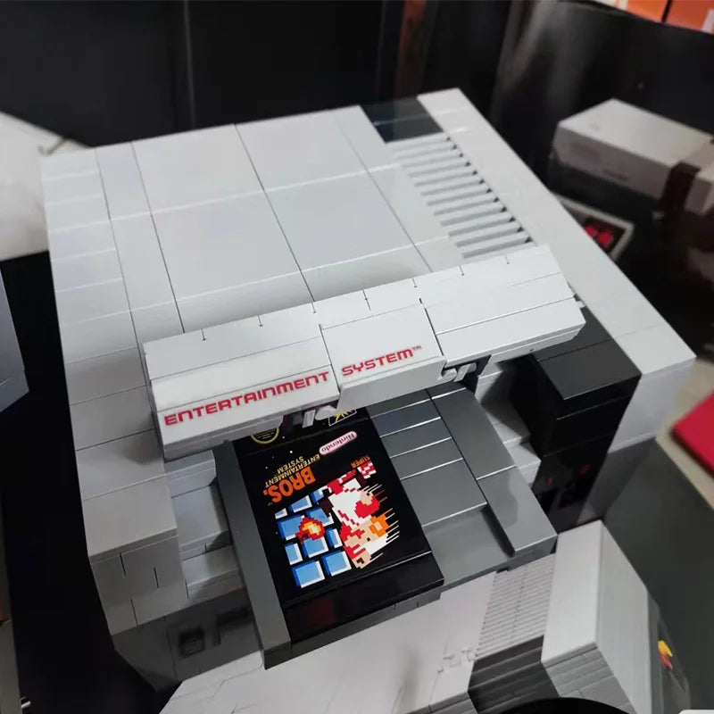 Ideas Super NES TV Game Console Model Moc Modular Building Blocks Bricks Action Figures Educational Children Toy 2646pcs